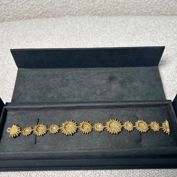 Authentic David Yurman Starburst Bracelet 18k Yellow Gold & Diamond Jewellery - Picture 5 of 7